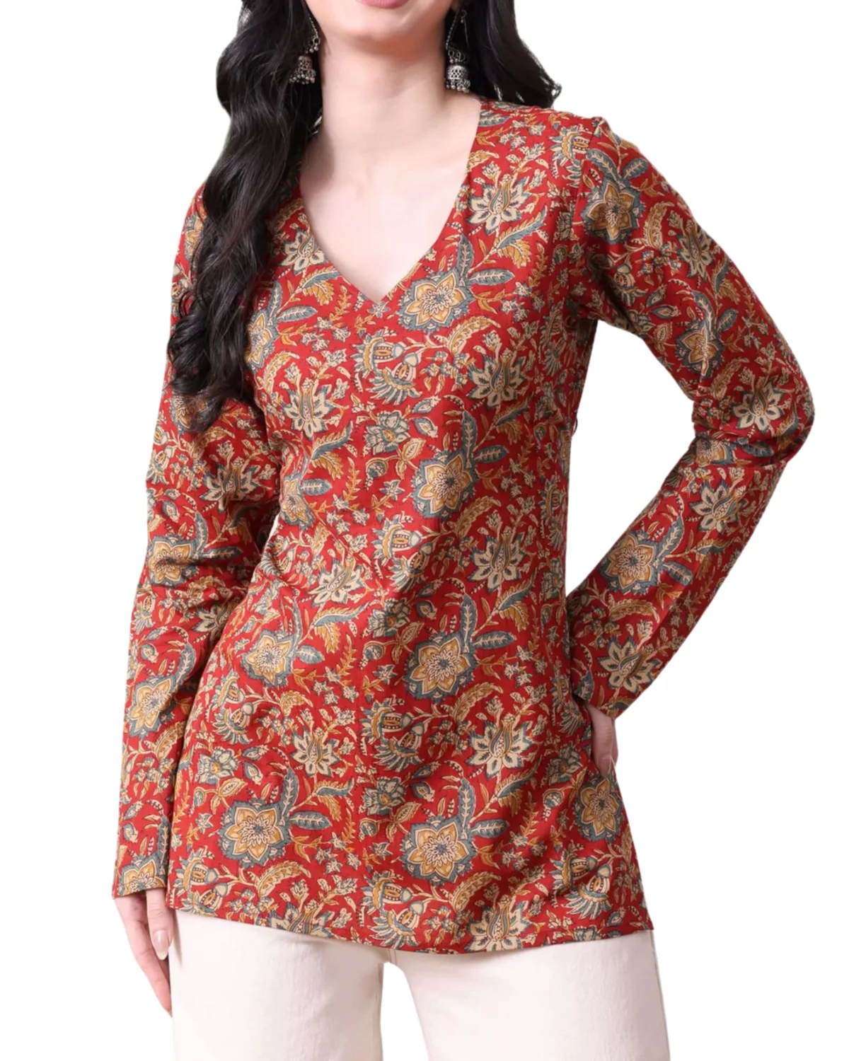 Blush Pink Summer Indian Style Kurta