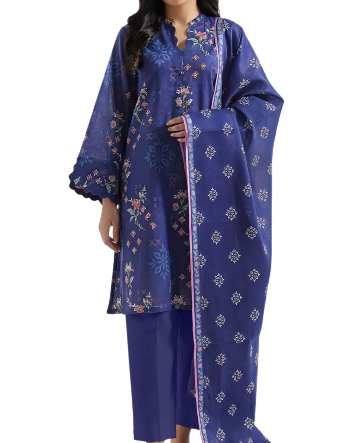 Blush Pink Summer Indian Style Kurta - Edition 11