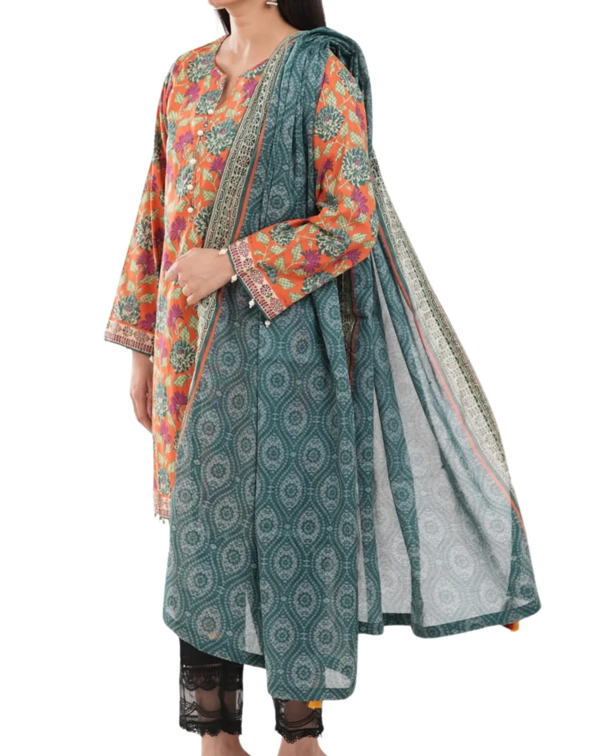 Étoile Pleated Fusion Maxi Tunic - Edition 28