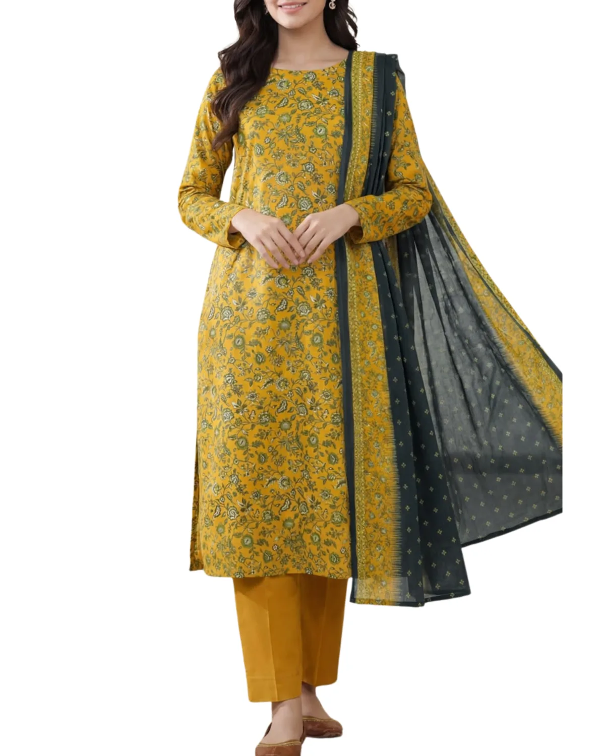 Dhakai Muslin Gold Zari Jamdani Saree - Edition 37