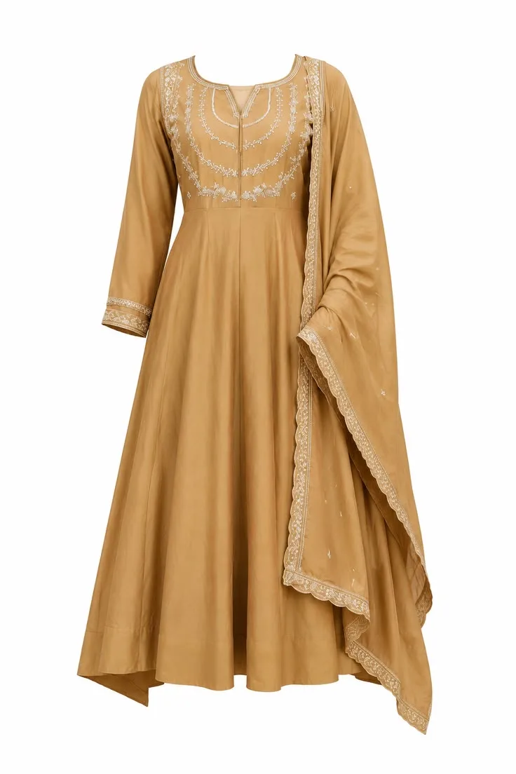 Midnight Obsidian Festive Statement Kameez - Edition 48