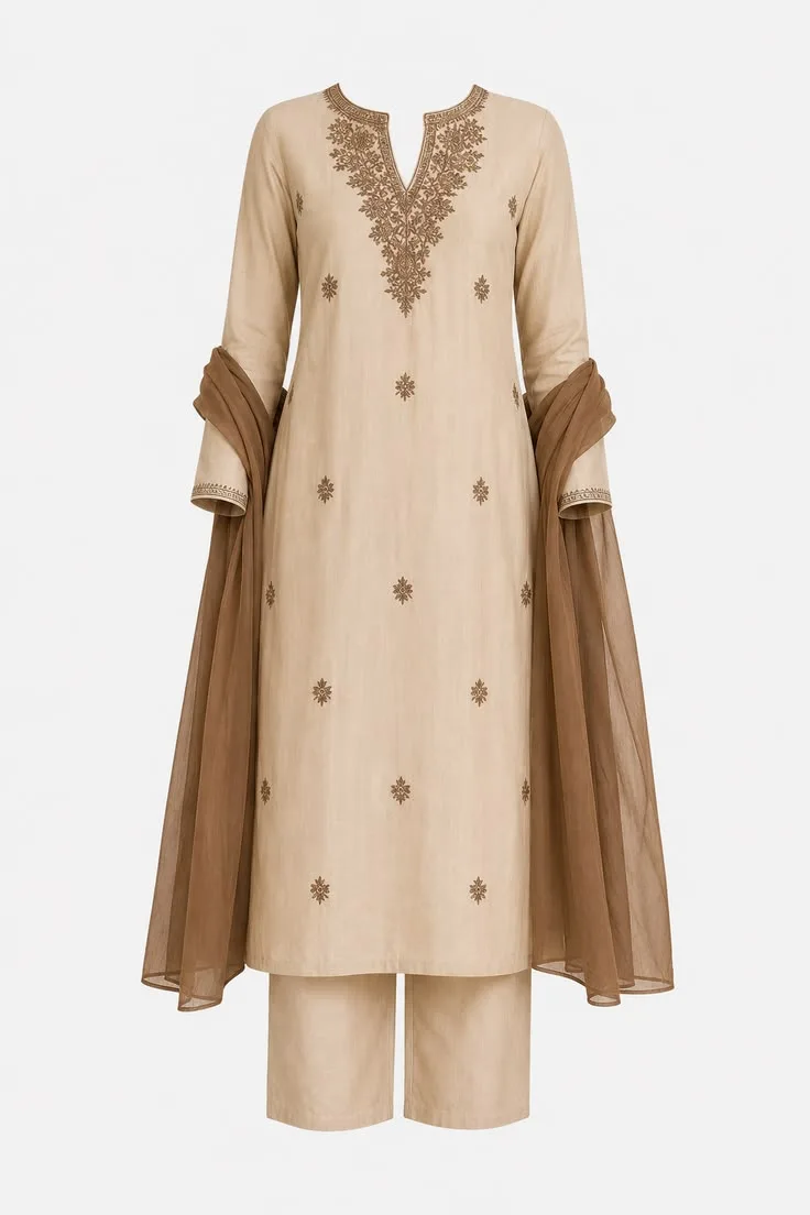 Étoile Pleated Fusion Maxi Tunic - Edition 58