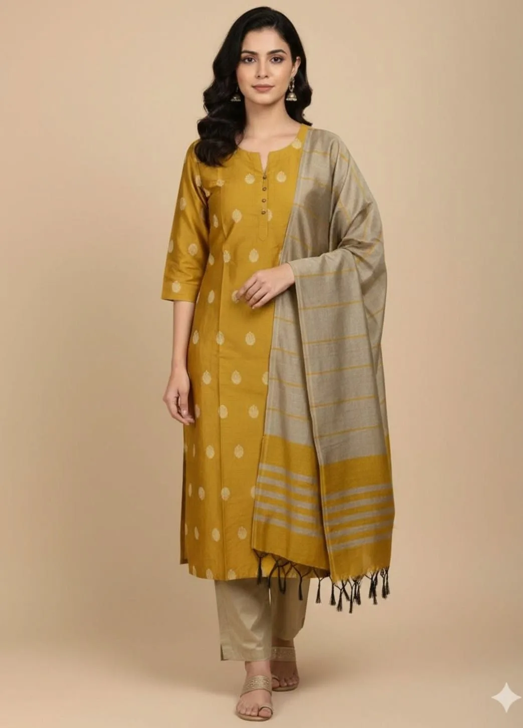 Blush Pink Summer Indian Style Kurta - Edition 59
