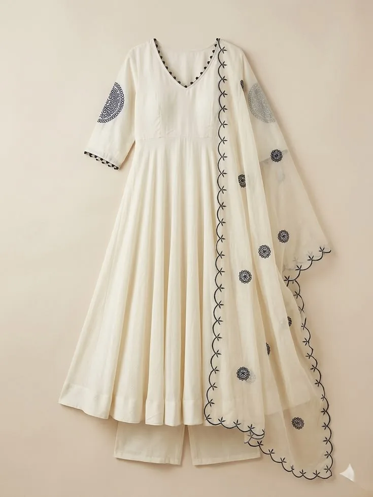 Royal Heritage Handloom Cotton 3-Piece Kameez - Edition 68