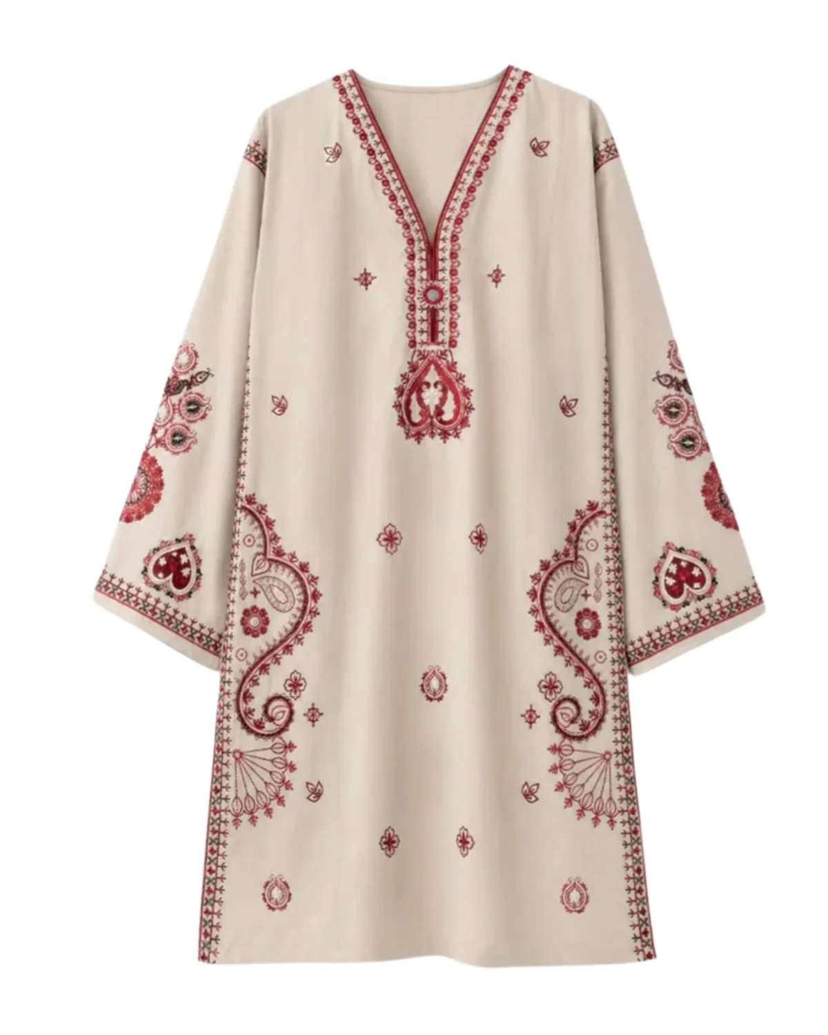 Festive Lawn & Resham Embroidered 3-Piece Ensembles